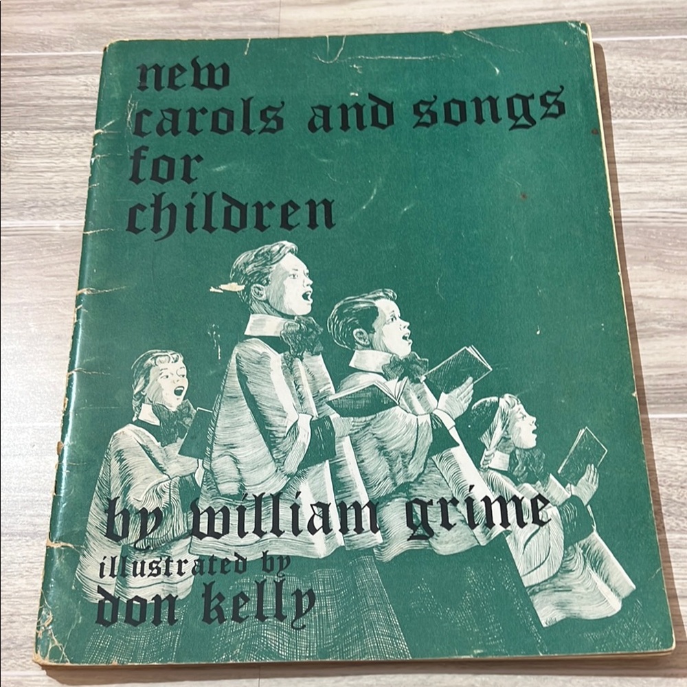 1949 Holiday music collectors item Christmas Carols and songs for children
